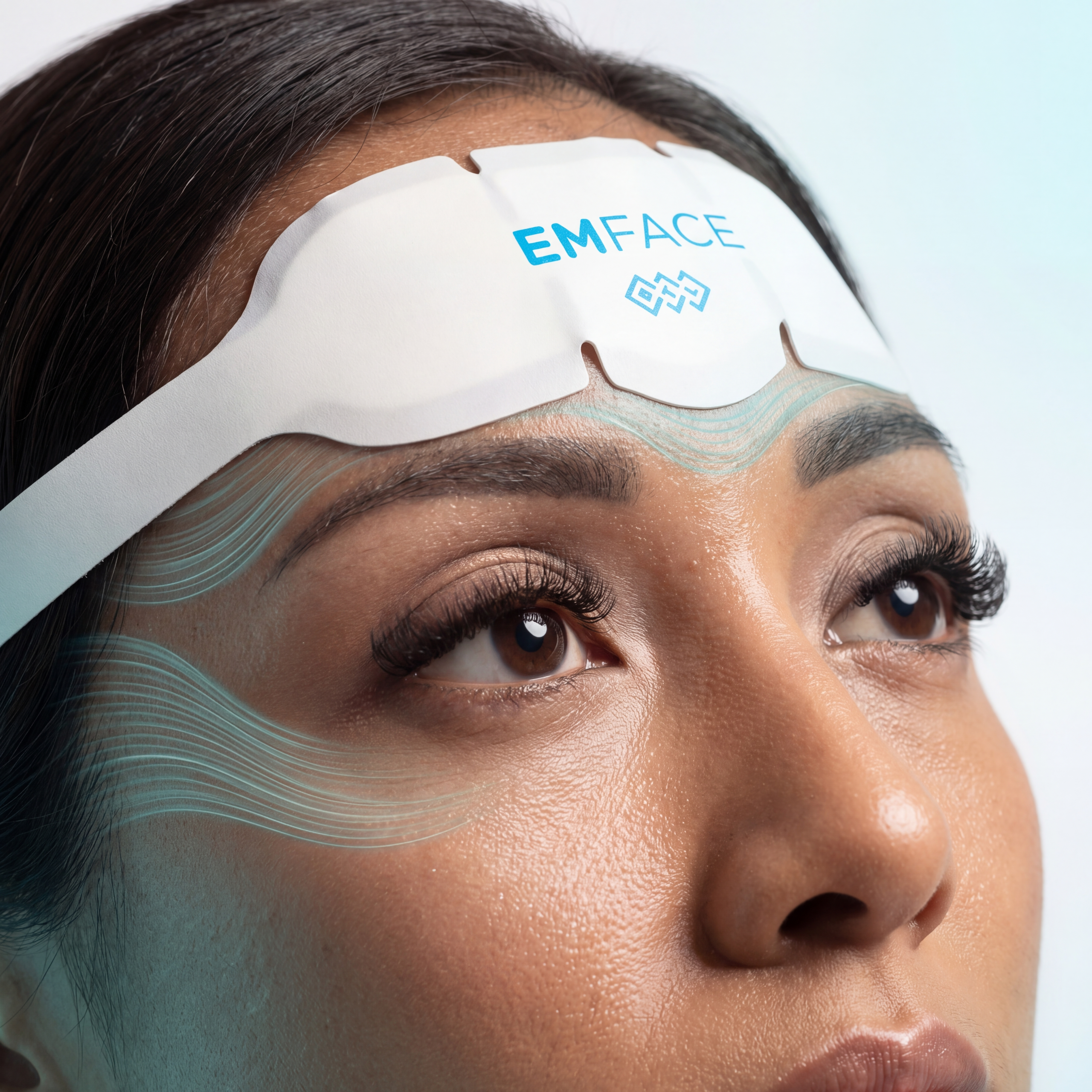 EMFACE 額頭貼片示意圖