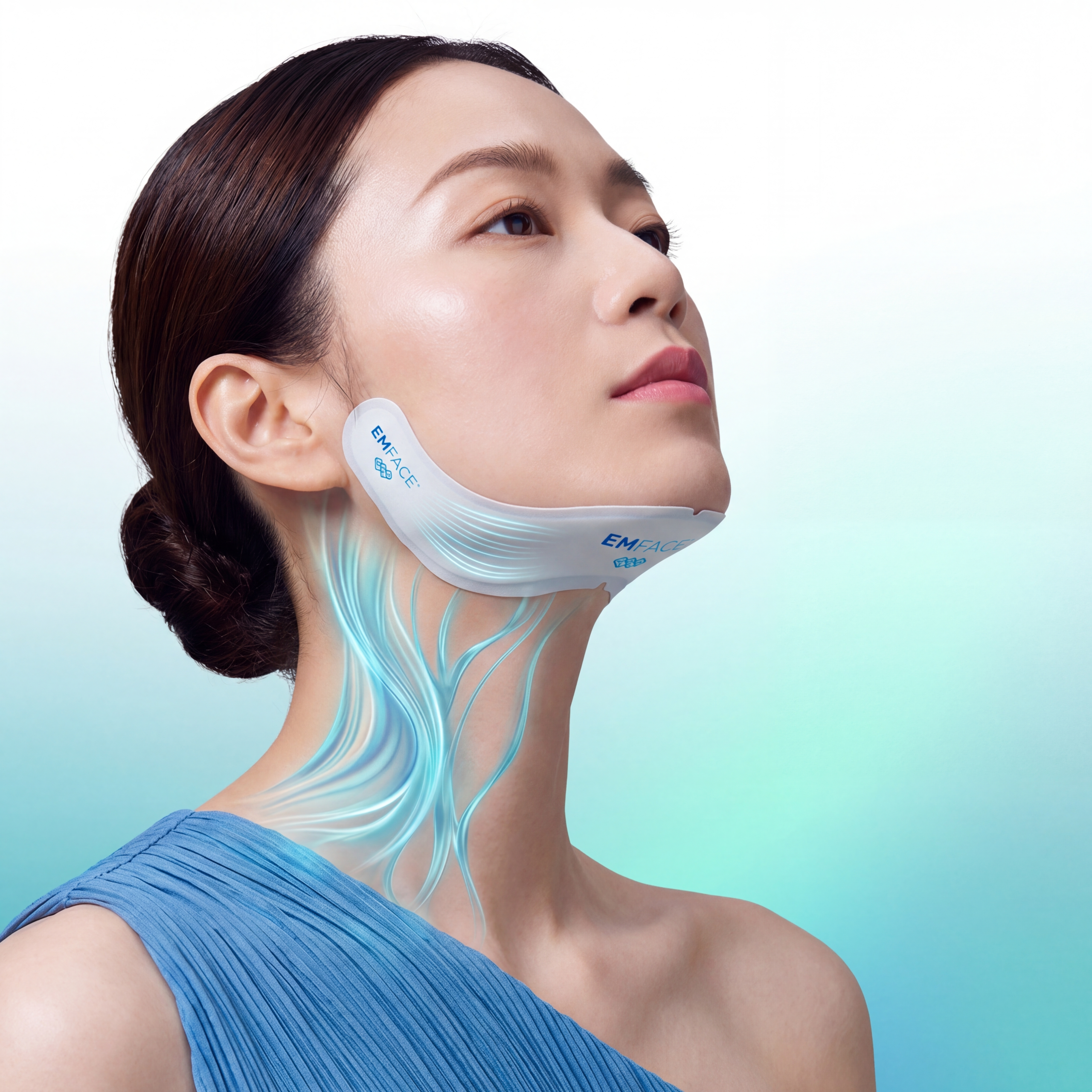 EMFACE 雙下巴貼片示意圖